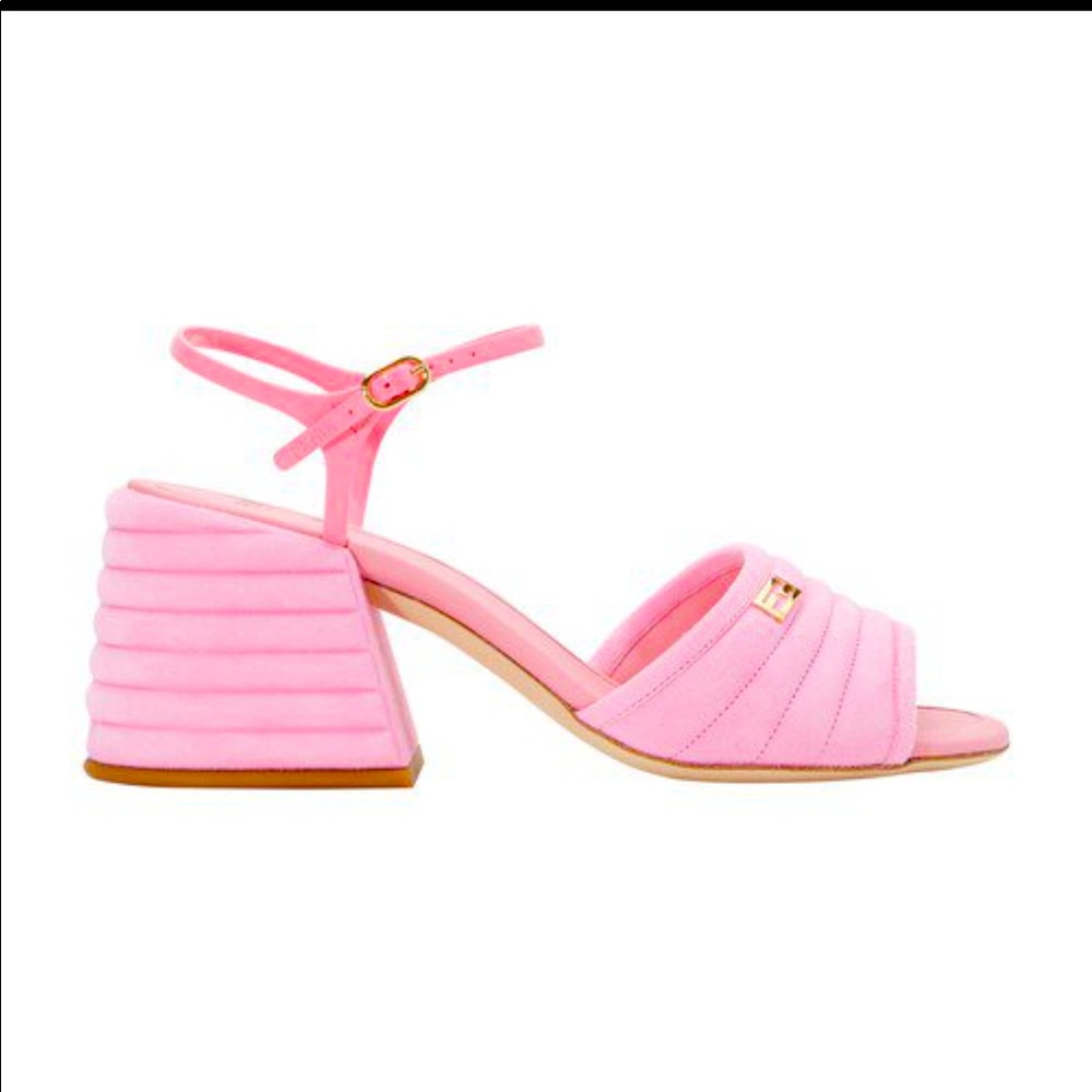 FENDI - Promenade Slingback Sandals (Sold Out) | Color: Lipstick Size: 6 (35.5)